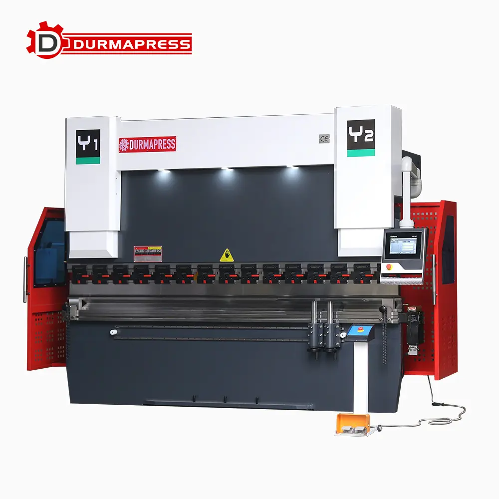 Máquina plegadora hidráulica CNC de alta precisión Durmapress 160t para fabricación y doblado de metales en la industria manufacturera