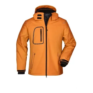 Veste softshell d'hiver personnalisée pour homme, accessoires pour sports d'hiver - Product Image 3