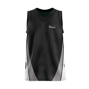 Maillot de basket-ball pour hommes, design uniforme, plusieurs couleurs, 160 GSM, léger, personnalisable par sublimation, pour club - Product Image 6