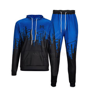 Conjuntos Deportivos de Sublimación para Hombre, 100% Algodón, de Alta Calidad, Transpirables, Ligeros, Esenciales para Invierno, Tallas Grandes, Novedad 2024 - Product Image 1