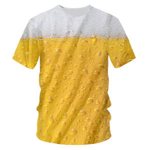 Ropa informal para hombre, camiseta de alta calidad personalizada con estampado y bordado, diseño de lona de poliéster transpirable a la venta - Product Image 3