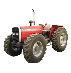 Harga termurah pemasok besar MF traktor peralatan pertanian 4WD digunakan massey ferguson 275/385 traktor untuk pertanian pengiriman cepat