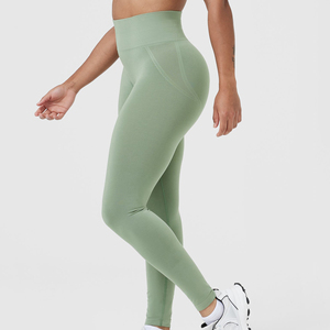 OEM Women stylish Sportswear high quality leggings Gym Fitness High Waisted Leggings for Women - Product Image 3