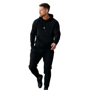 Sudadera con Capucha Deportiva para Hombre, Sudadera de Forro Polar Resistente para Entrenamiento Físico, Deportes y Moda Casual - Product Image 1