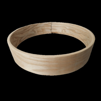 Professional Durable 16" Diameter Willow Wood Metal Bodhran Drum Hoop 3" Depth Custom Frame Shell 20" Hand Percussion Drum