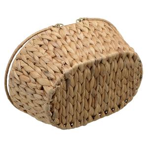 Handwoven <b>Wicker</b> <b>Basket</b> Set with Folding Handles Handmade Storage <b>Basket</b> Wholesale eco-friendly Made in Vietnam - Product Image 6