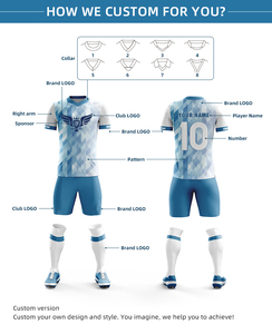 Vente en gros de maillots d'équipe personnalisés pour les jeunes 2026, ensemble complet de kit d'entraînement de football, uniforme de football vierge - Product Image 4