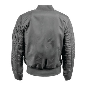 High Quality Men's Casual Stand Canvas Bomber <b>Jacket</b> Zipper Front Custom Digital Printing Breathable Thick Winter OEM Service - Product Image 5