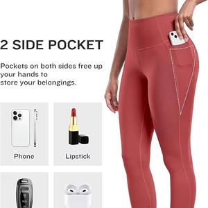 Leggings de Cintura Alta de Alta Calidad para Mujer, Pantalones de Yoga para Entrenamiento, Correr, Leggings Deportivos para Mujer - Product Image 1