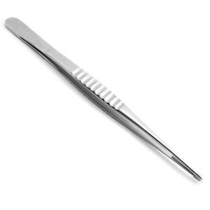 Debakey fórceps atraumáticos para tejido quirúrgico del pulgar, abrazadera de fuente de alimentación Manual dentada, base de instrumentos quirúrgicos - Product Image 1