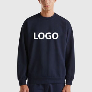 Jersey OEM de alta calidad para hombre, sudaderas de cuello redondo en blanco, sudaderas con capucha de algodón 100% hechas a medida, sudadera de cuello redondo para invierno - Product Image 1