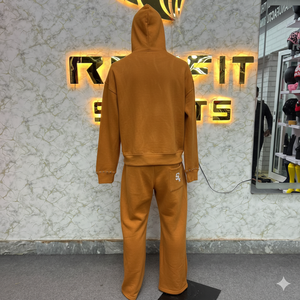 Nouvelle collection : Survêtement unisexe streetwear hiver à capuche et taille élastique – Prix bas, services ODM, design unique - Product Image 2