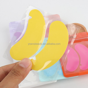 Hot bán tái sử dụng Silicone mắt các bản vá lỗi với logo tư nhân chống nhăn mặt nạ mắt UV bảo vệ lông mi Pad công cụ trang điểm - Product Image 3