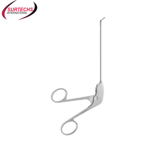 Ciseaux d'arthoscopie manuels du genou Surtechs Conception de crochet chirurgical en acier inoxydable à angle de 60 degrés - Product Image 4