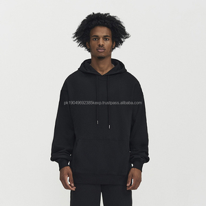 Sweat à capuche surdimensionné du fabricant, 380GSM, en molleton français, sweat à capuche rétro pour homme, ample, personnalisé, designer, 100% coton, sweat à capuche lourd - Product Image 1