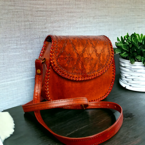 Alta calidad premium patrón hecho a mano cuero mujer Sling bolsos mujeres monedero bolsos grandes señoras bolsas de viaje - Product Image 1