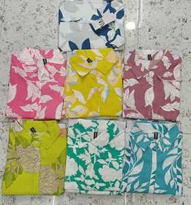 Malaysia New Release <b>Modest</b> Rayon Print Islamic Clothing Blouse <b>Pant</b> Two-Piece Muslim Women Abaya Sets Wholesale India Low price - Product Image 2