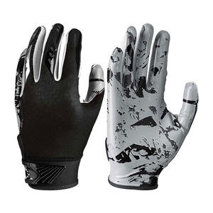 Gants de receveur personnalisés avec le nom de l'équipe de la NFL, paume hautement adhérente et design personnalisable pour les jeunes, les enfants et les adultes, football américain - Product Image 1