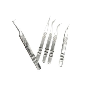 Nouvelle Arrivée RMI 2025 – Pince à Épiler en Acier Inoxydable à Pointe en Fibre Écologique, Antistatique, de Précision à 90 Degrés, avec Logo Personnalisé, pour Cils - Product Image 2