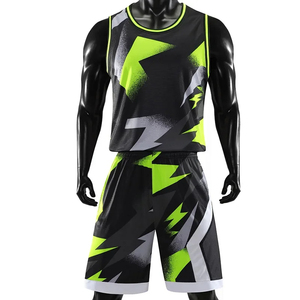Uniforme de basket-ball personnalisé pour adulte, personnalisable avec votre propre logo, ensemble respirant en polyester 2025 à basse quantité minimale de commande, nouveauté 100% - Product Image 1