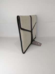 Funda para portátil de cuero puro Unisex de fabricante, hecha a mano india, regalo de cuero puro personalizado, uso de oficina para hombres y mujeres - Product Image 5