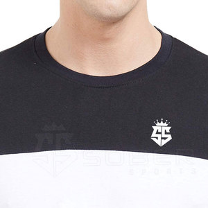 T-shirts à manches longues pour hommes SOBER SPORTS, best-sellers, légers, respirants, à séchage rapide, en polyester/coton tricoté, motif uni - Product Image 6