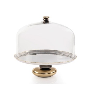 Elegante soporte de aluminio para pasteles con un acabado pulido contemporáneo que ofrece la combinación perfecta de elegancia y durabilidad - Product Image 2