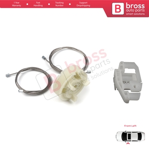 Juego de Reparación de Elevalunas Eléctrico BWR423, Puerta Delantera Izquierda para Scenic Grand Scenic MK2 JM0/1 2003-2009, 4/5 Puertas, 8200118777 - Product Image 6