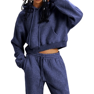 ชุดวิ่งออกกำลังกายสำหรับผู้หญิงชุด2026กางเกงกันหนาวมีฮู้ดชุดผ้าฝ้ายระบายอากาศ - Product Image 3