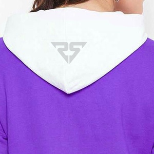 Sudaderas con capucha de moda de diseño personalizado de alta calidad para mujer Sudaderas con capucha en blanco pesadas al por mayor personalizadas - Product Image 6