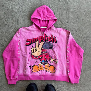 100% coton DTF imprimé motif pull à capuche coupe régulière doux confortable sweat pour l'hiver 3D capuche OEM Service disponible - Product Image 2