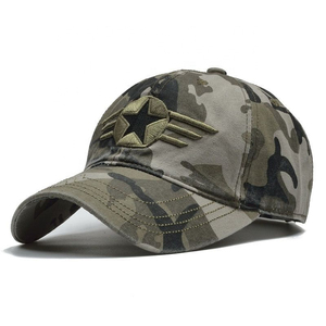 Gorra de béisbol de camuflaje con logotipo personalizado al por mayor, gorra de protección solar para deportes al aire libre y caza, tela impermeable para uso en la playa - Product Image 1