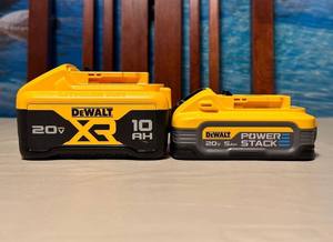 Pack de batteries lithium-ion 20V Max 10Ah XR Power Stack 5Ah Dual Pack - Product Image 1
