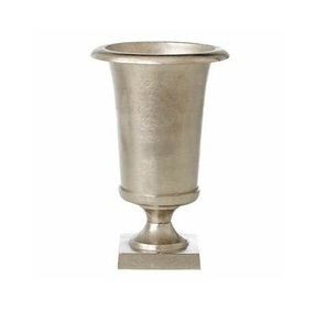 Décoration de la maison design martelé vase à fleurs couleur argent pots de fleurs en métal de qualité supérieure utilisés pour la décoration d'hôtel et de fête - Product Image 5