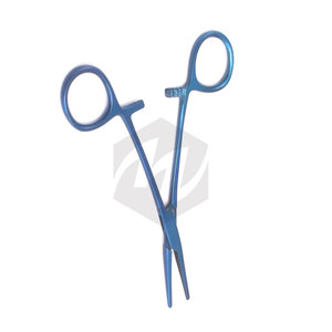 คีมล็อกสเตนเลสสตีลสีฟ้าคีมสำหรับแพทย์อุปกรณ์ทันตกรรม5.5" - Product Image 6