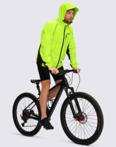 Chaquetas de Seguridad de Alta Visibilidad para Hombre, Chaqueta Impermeable de Algodón con Capucha, Múltiples Bolsillos, Tiras Reflectantes, LED Intermitente, ANSI Clase 2 - Product Image 6