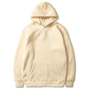 Plain Hoodies Hombres 100% Algodón Pullover Street Wear Vintage Hoodie - Product Image 6