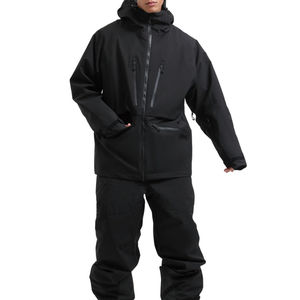 Vestes de ski à capuche pour hommes de qualité supérieure, imperméables, chaudes, pour le snowboard, pour adultes. - Product Image 4