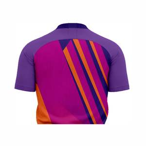 Camiseta de fútbol de talla grande de la mejor calidad que absorbe la humedad, sublimada con estampado completo para camiseta Frisbee, método de impresión Digital duradero - Product Image 6
