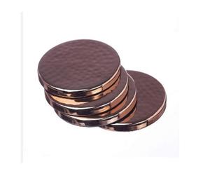 Posavasos decorativos de cobre y metal para el hogar, almohadillas de mesa de escritorio de nogal, artículos ingeniosos a la venta para diseño de interiores - Product Image 1