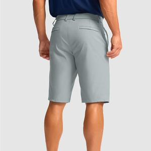 Pantalones cortos de golf para hombre con opciones de logotipo personalizado OEM tejido elástico transpirable adecuado para uniformes de marca al por menor y deportivos - Product Image 2