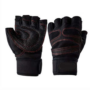Guantes de gimnasio de dedo corto para hombre de alta calidad cómodos guantes de ejercicio de entrenamiento de medio dedo para deportes y entrenamiento antideslizante - Product Image 4