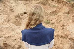 Écharpe en laine d'alpaga tricotée chaude grise, cache-cou, écharpe ronde, col roulé, cache-cou, snood pour femmes, hommes, filles, garçons, tout-petits, nourrissons, noir, blanc - Product Image 2