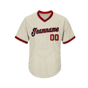 Durable Custom Color Men Baseball Jersey Half Sleeves Summer Wear Men Baseball Jersey 2025 - Product Image 2