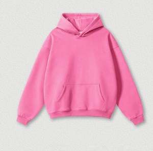 Vente en gros de sweats à capuche personnalisés OEM avec meilleur logo brodé sweat-shirt unisexe vierge en coton surdimensionné pour hommes - Product Image 5
