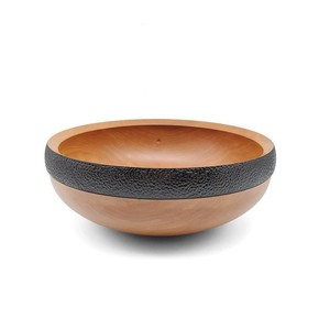 Bols à mélanger décoratifs en bois pour salade de fruits Bol de service en bois Bol au design élégant fait à la main - Product Image 6