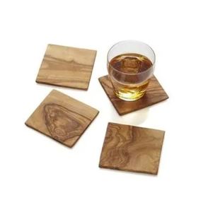 Best Selling Luxury Wooden Coasters for Home & Dining Tables Modern Design Eco-Friendly Customizable - Product Image 3