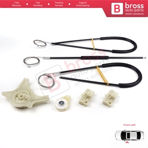 Kit de Reparación de Elevalunas BWR863, Puerta Delantera Izquierda para Vito Viano Mixto Clase V MK2 W639 2003-2010 6397200046 - Product Image 4