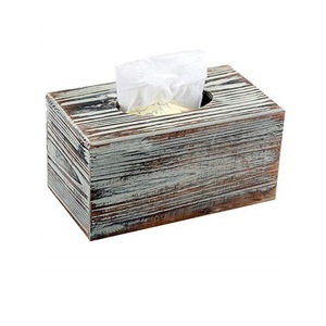 Antique Wooden Napkin <b>Box</b> High Quality Hotel Restaurant Desktop Decorative Farmhouse Fashion Style Hot Selling <b>Tissue</b> <b>Box</b> - Product Image 2