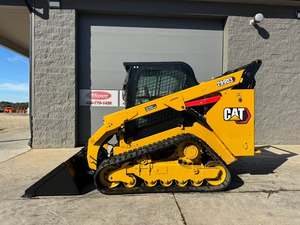 Mini-chargeuse sur pneus 289D3 d'occasion pour attache de godet moteur, capacité nominale de 4 tonnes, capacité de 3 à 10 tonnes, hydraulique Huade, à vendre - Product Image 1